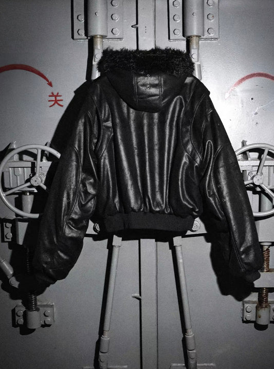 LOSECONTROLEDGE Reversible Bomber Jacket