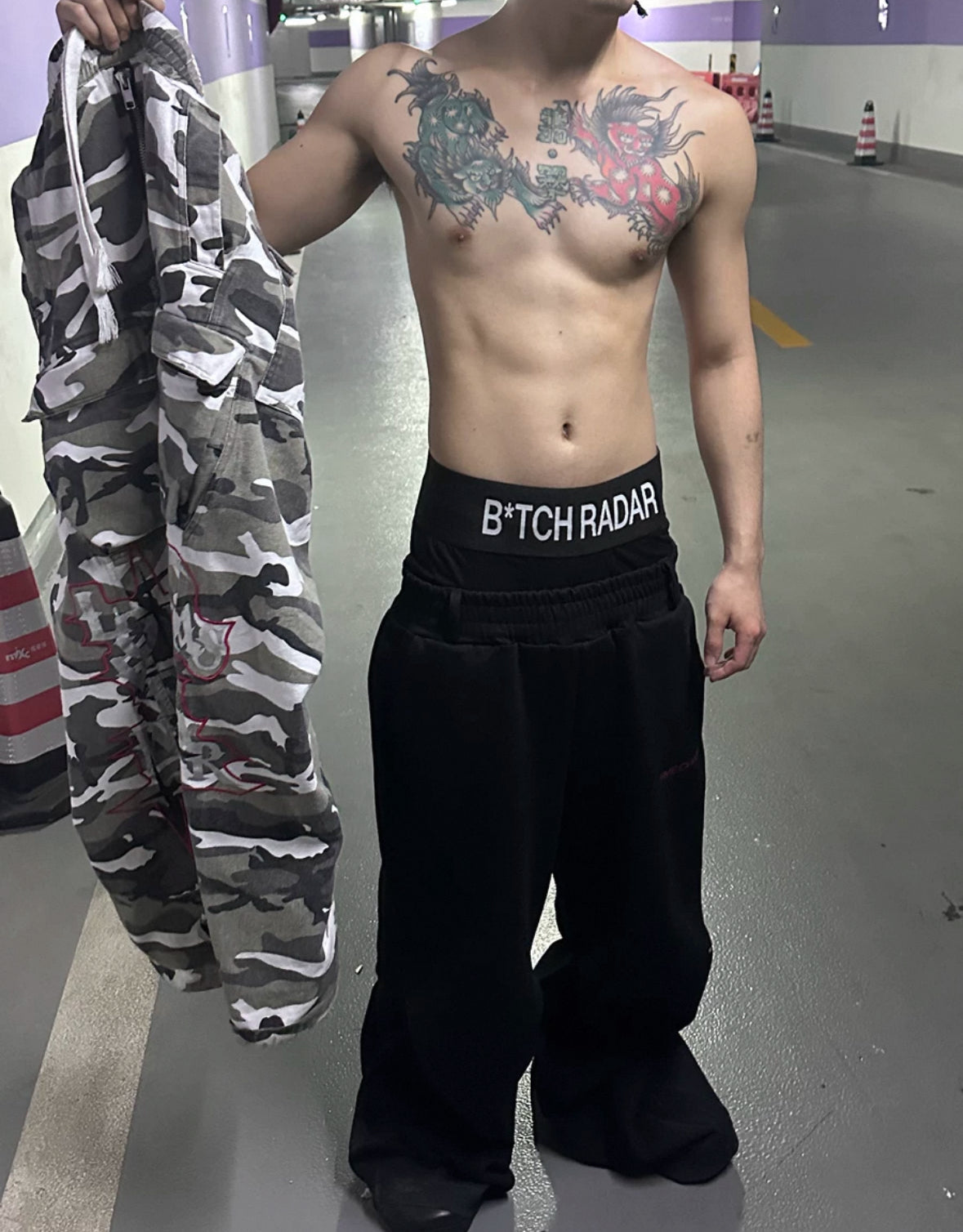 RYE CHASIN Lettering boxer
