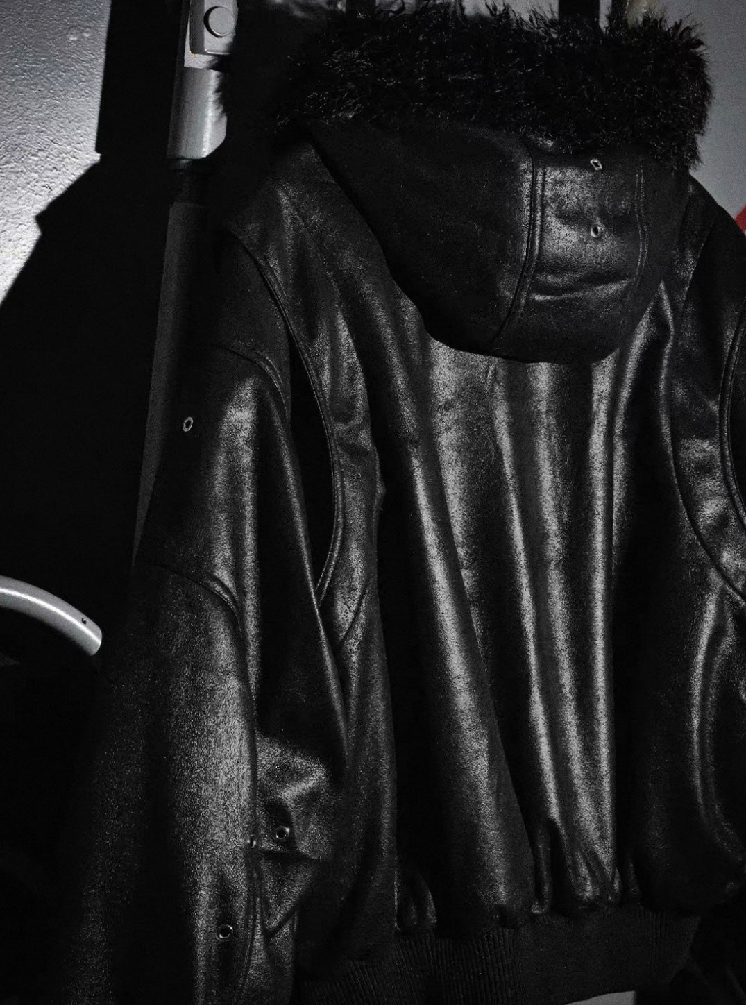 LOSECONTROLEDGE Reversible Bomber Jacket