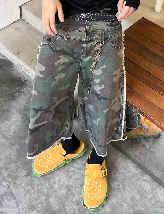 DBW Double Waist Half Pants