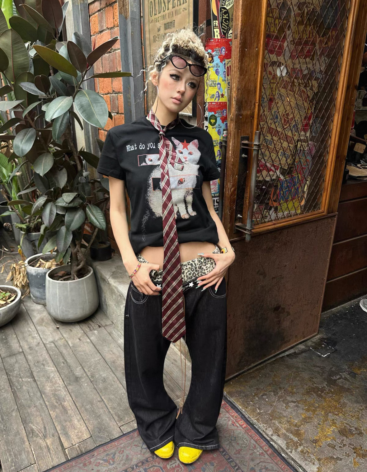 DETW Double Waist Pants