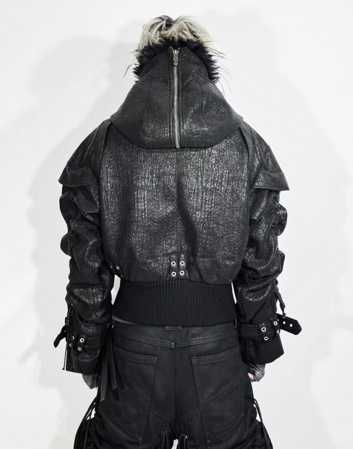 ATANOTHINGNESS Far Leather Jacket