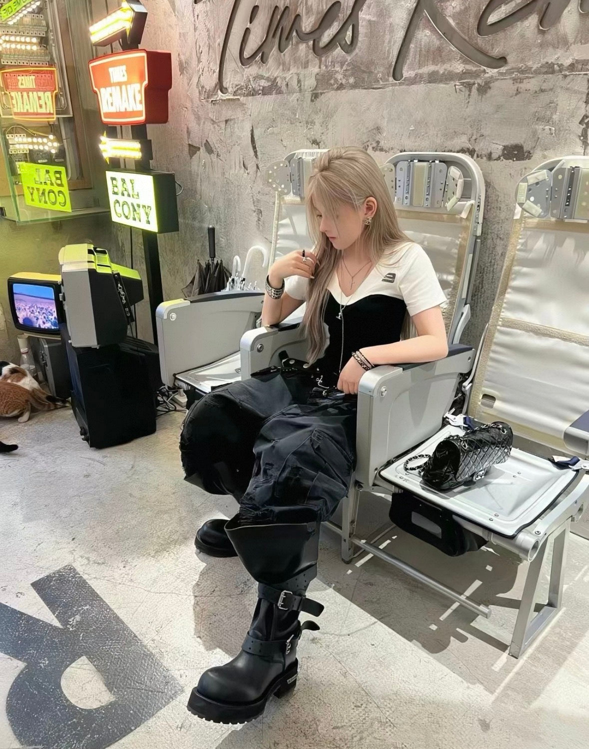 SELFISH SELECT PU Leather Long Boots