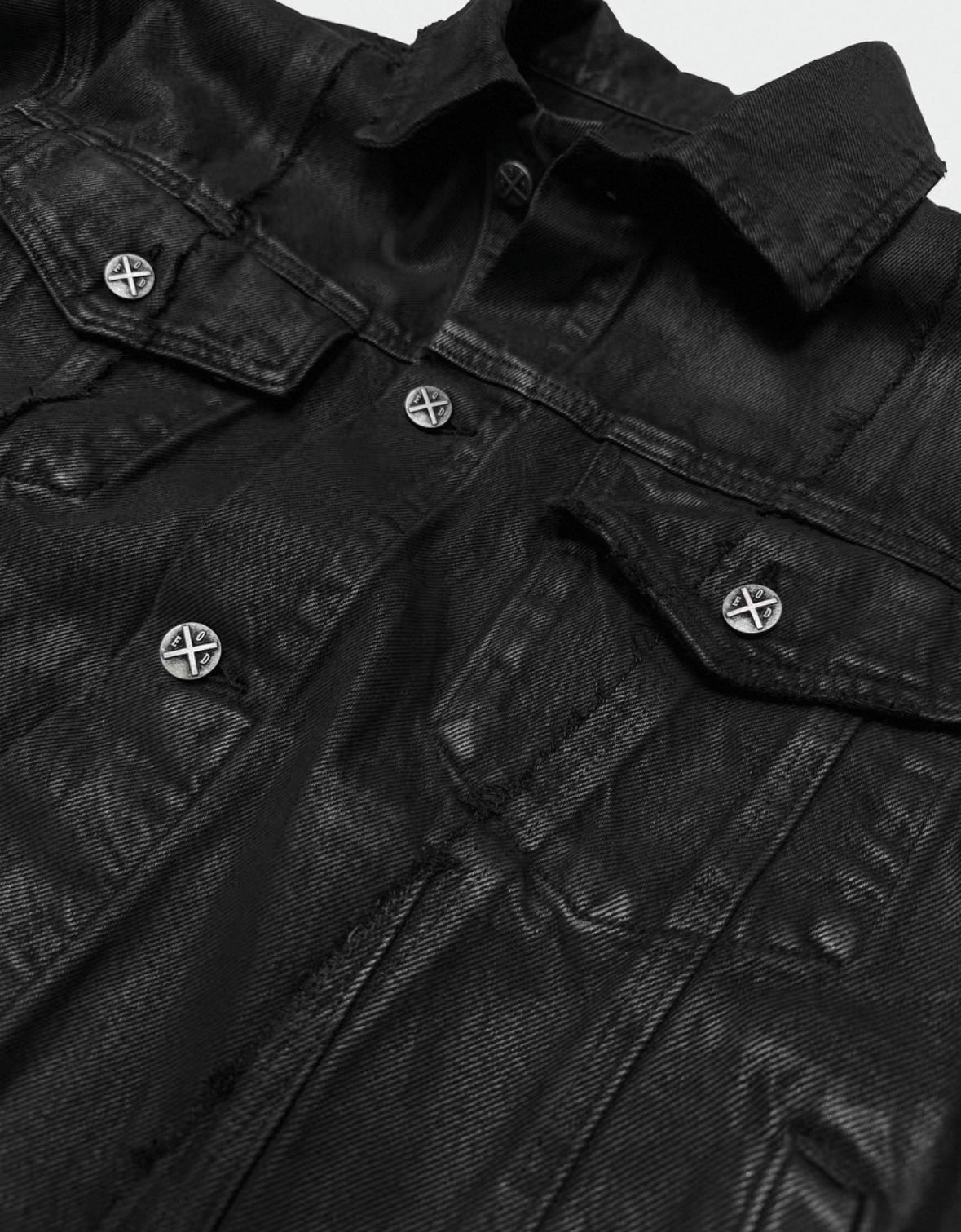 EODUP Wax Denim Jacket