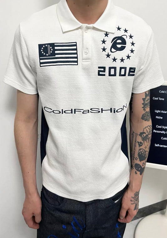 Flag Logo Polo Shirt