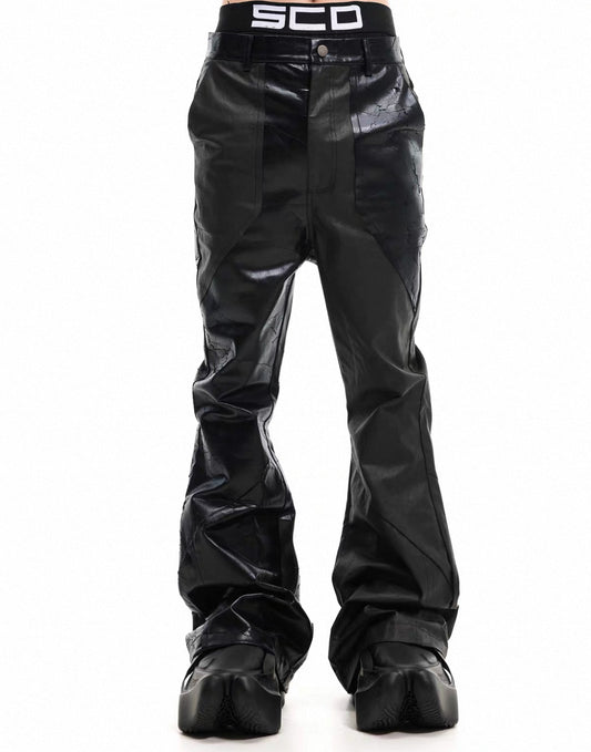 SCD CROWD Patch Work Slim Fit Pants