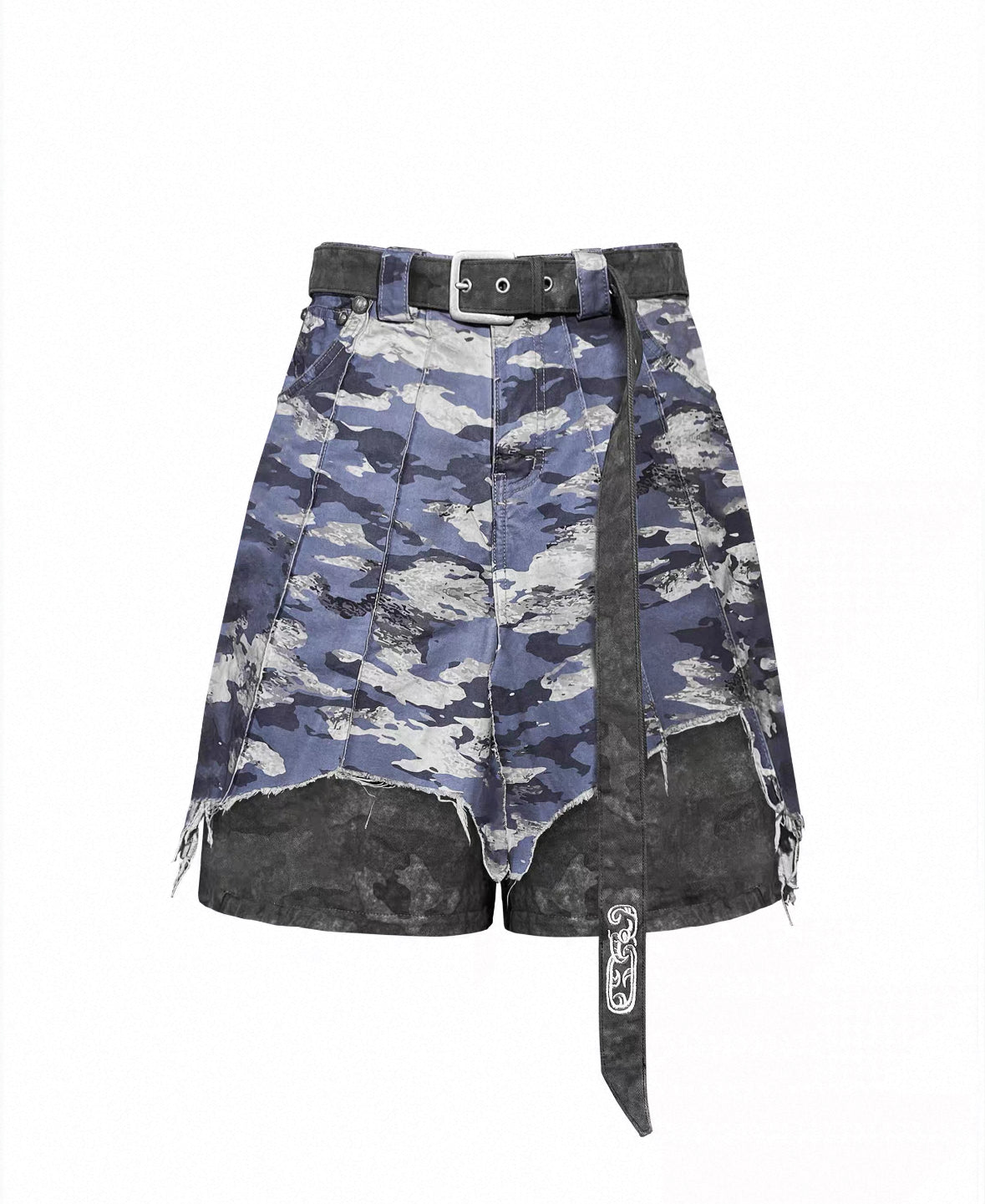TECNINE GROUP Layered Half Pants