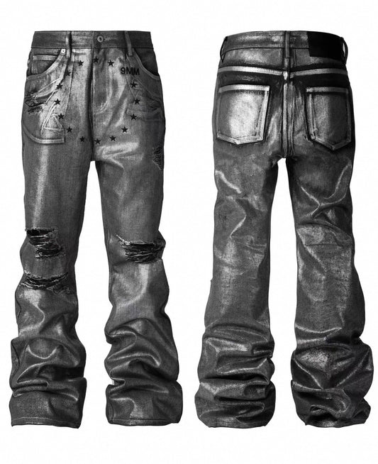 RYE CHASIN Wide Straight Denime Pants