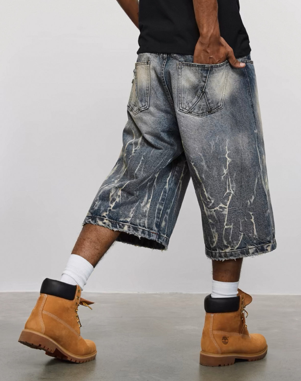 ANTIDOME WORLDWIDE Denim Half Pants