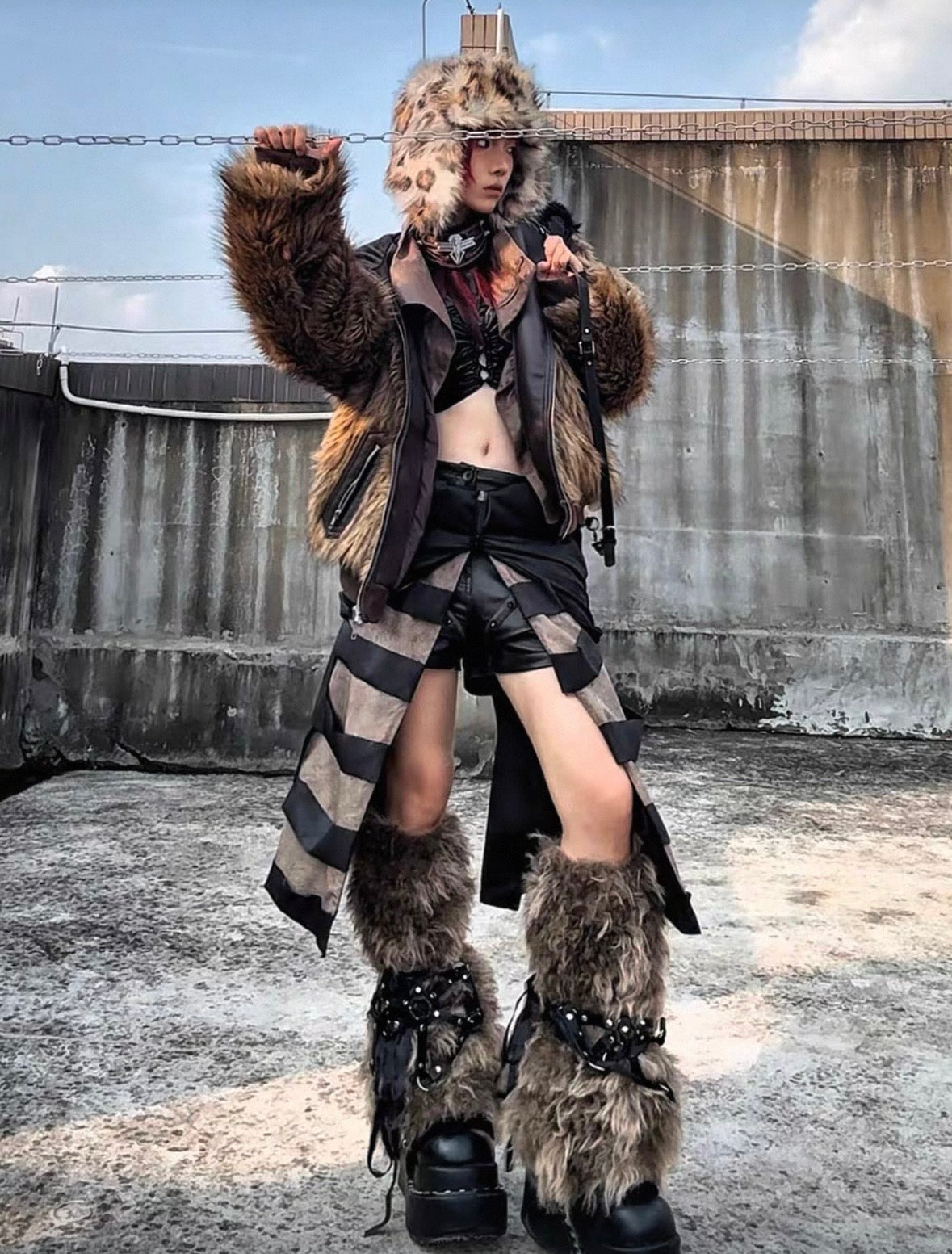 99CLUB Far Zip Parker