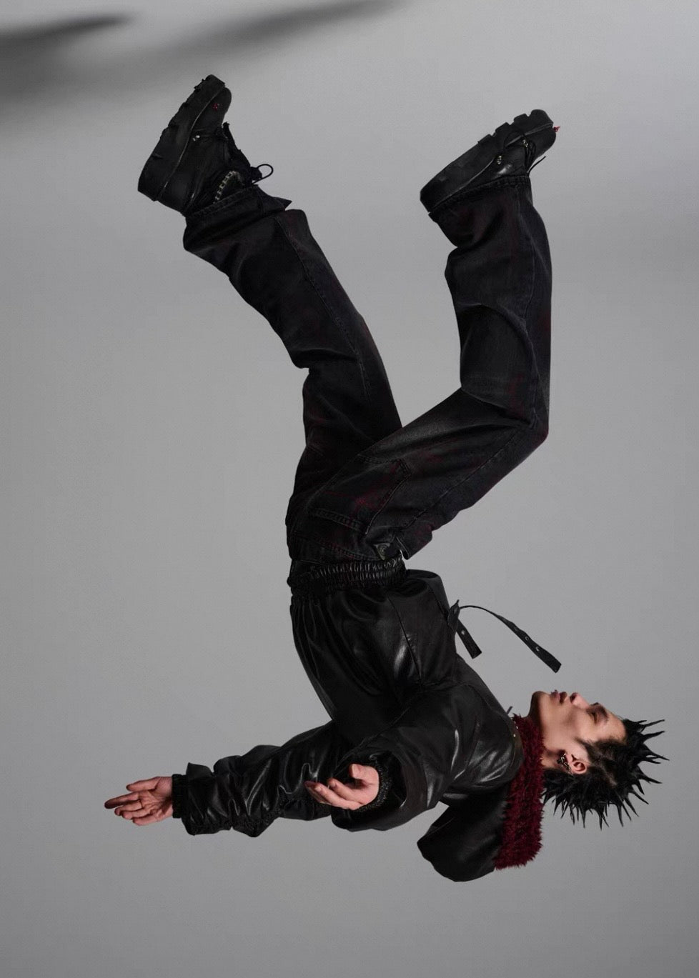 SGW PU leather Bomber Jacket