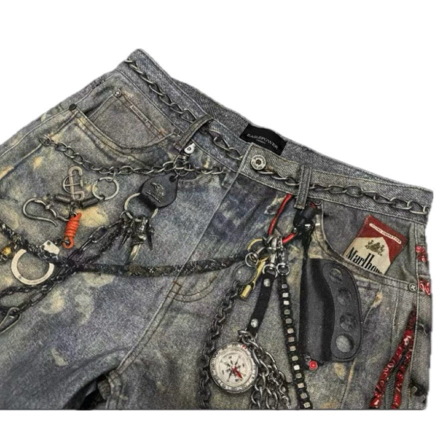 EPOWER Print Wide Pants
