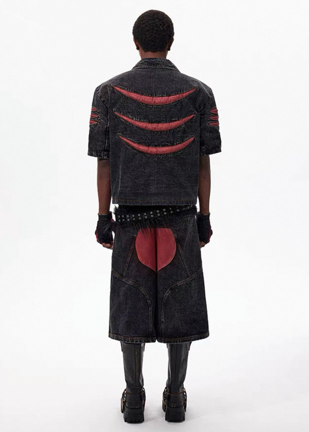 STARTEXCEEDEND Long Half Pants