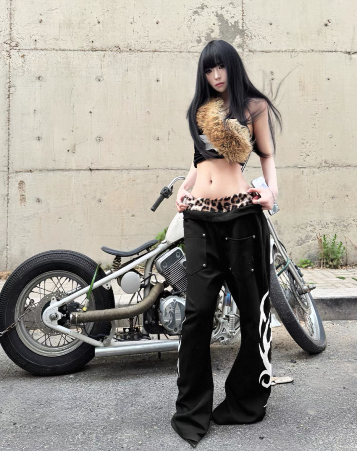 DETW Double Waist Pants