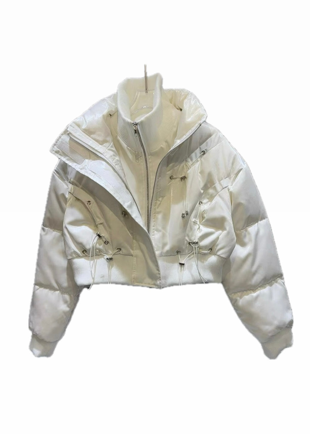 SELFISH SELECT White Short Jacket