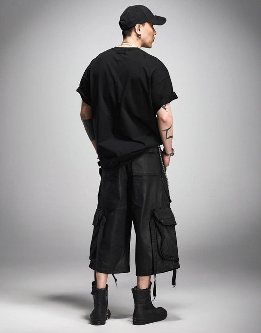 EODUP Long Half Pants