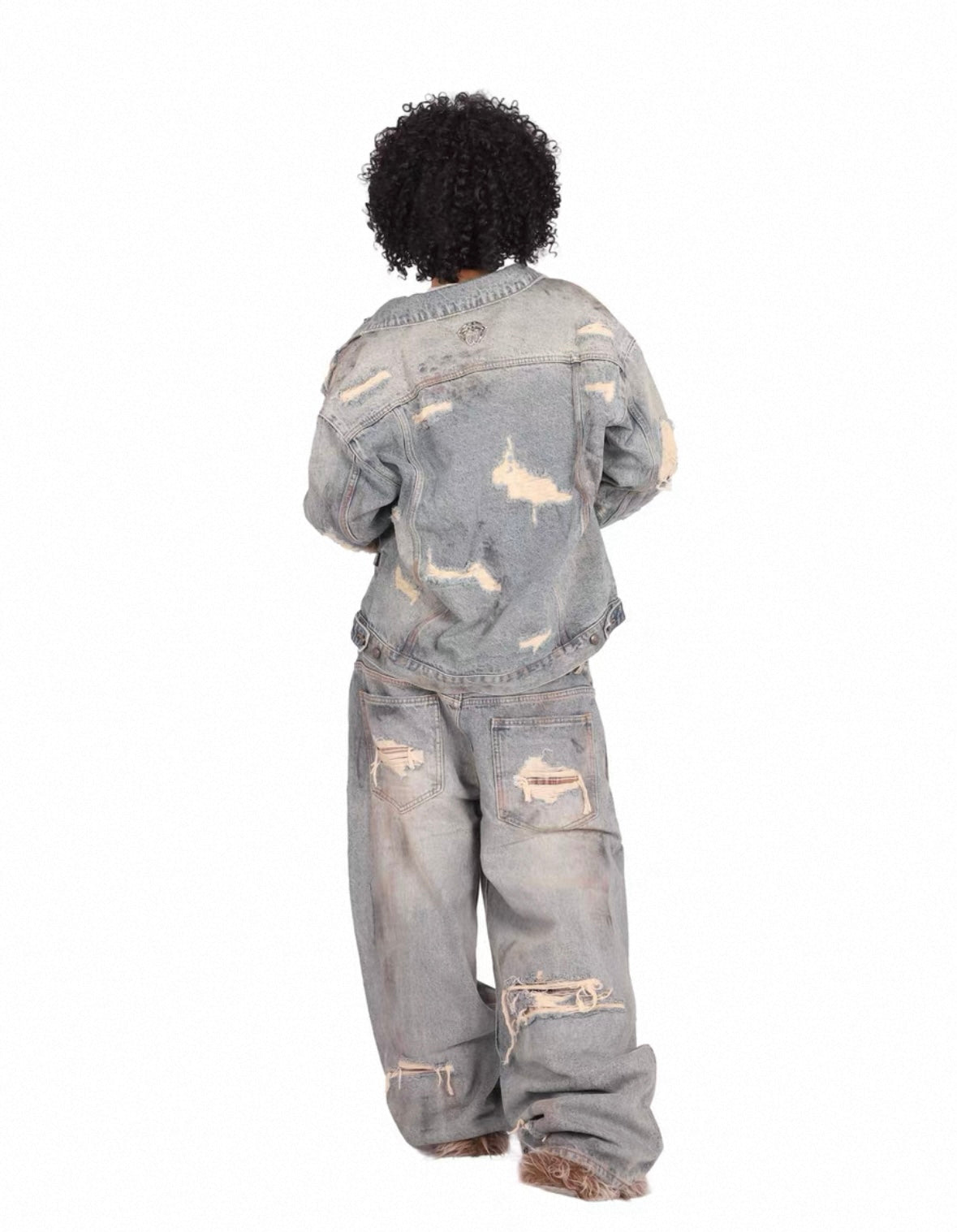 THEWET Double Waist Pants