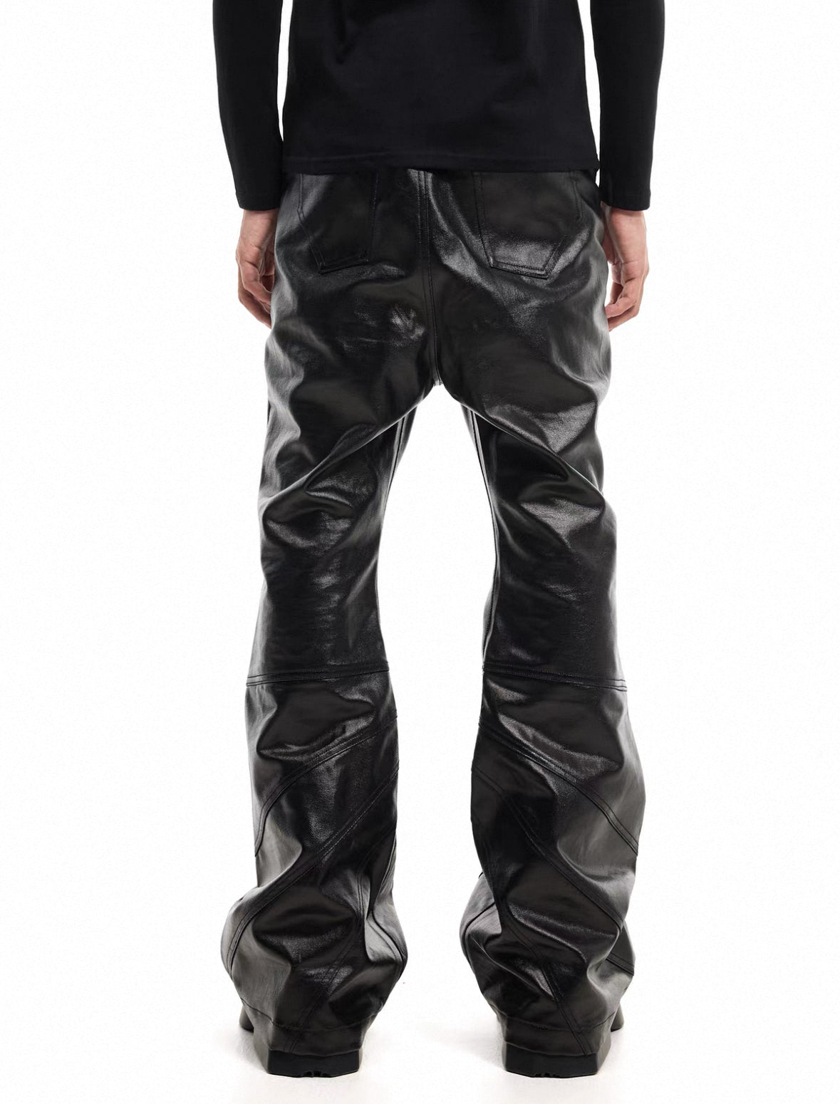 SCD CROWD PU Leather Slim Fit Pants