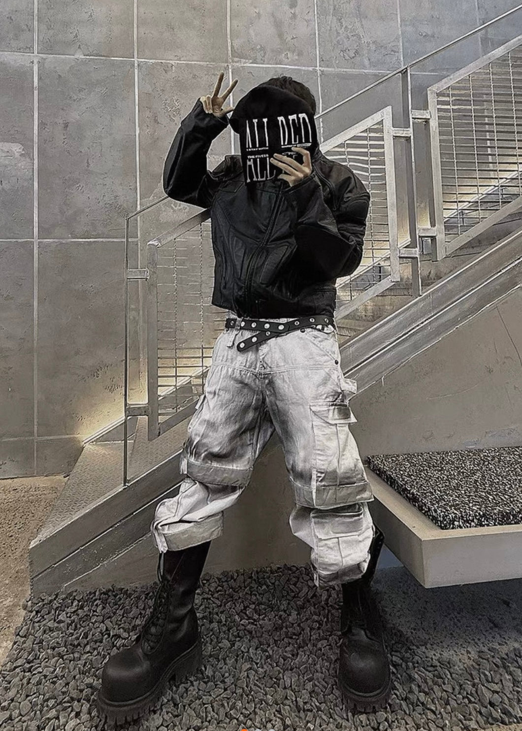 TECNINEGROUP Double Waist Pants