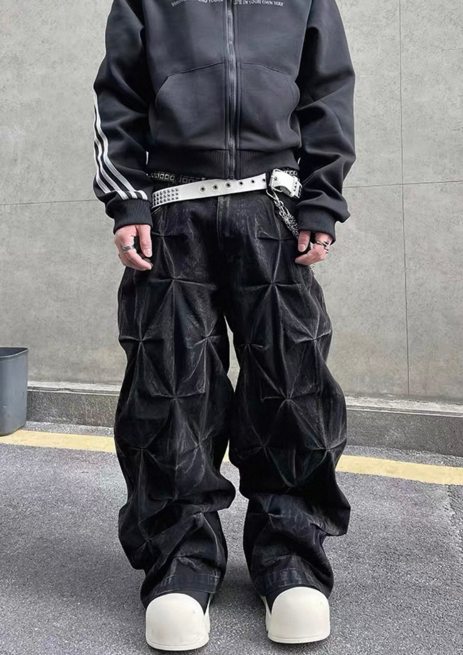 DARK FOG Design Wide pants