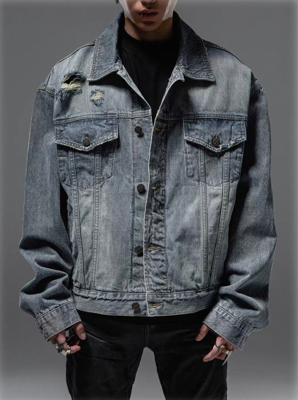 EODUP Blue Denim Jacket