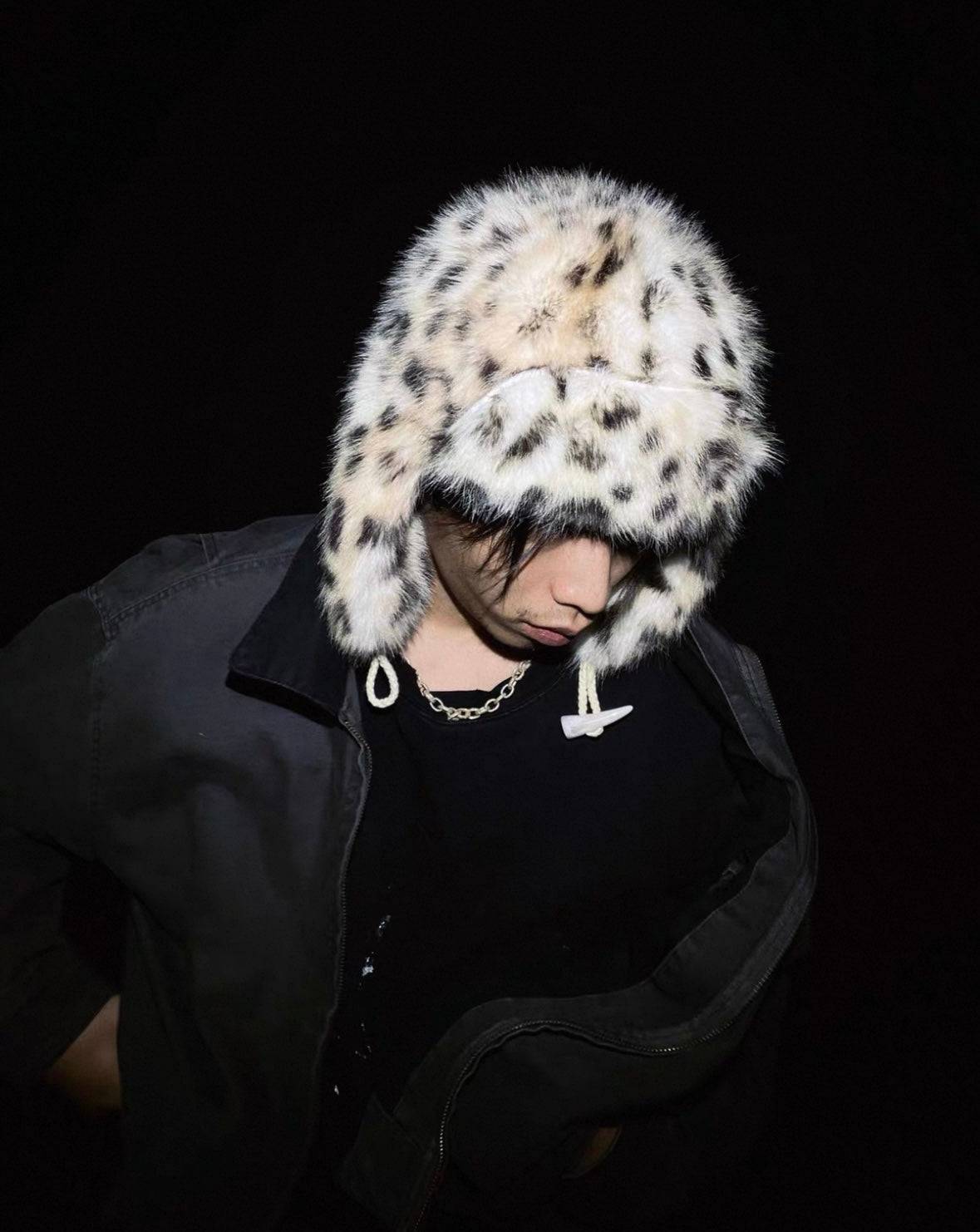 VAJAVU Leopard Flight Cap