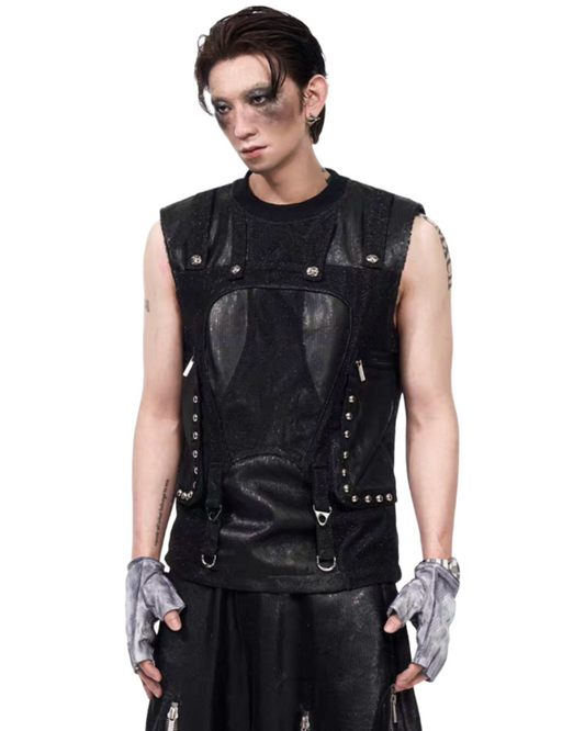 STARTEXCEEDEND No Sleeve Vests