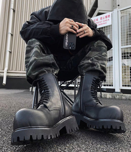 SELFISH Platform long boots