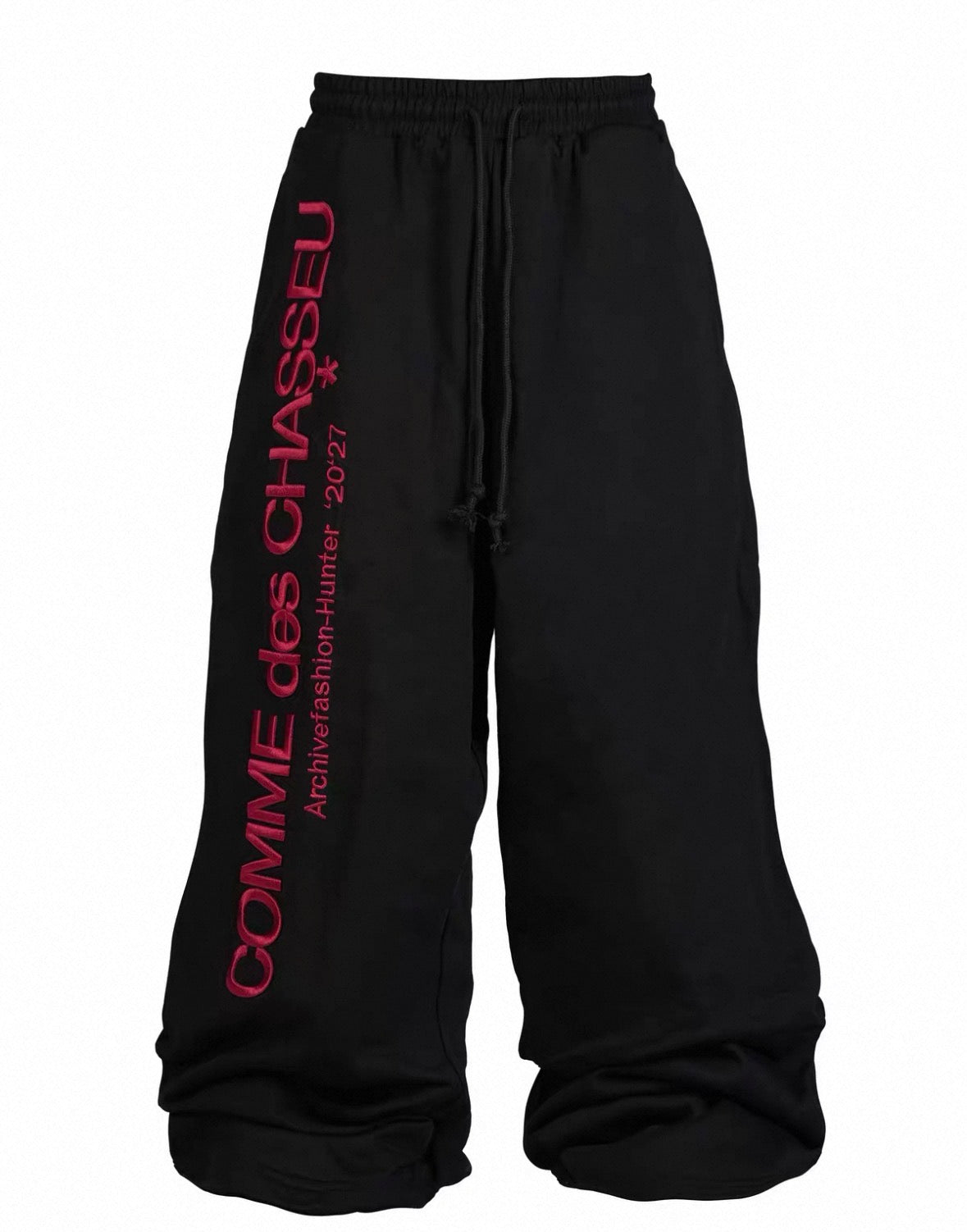 RYE CHASIN Lettering Sweat Pants