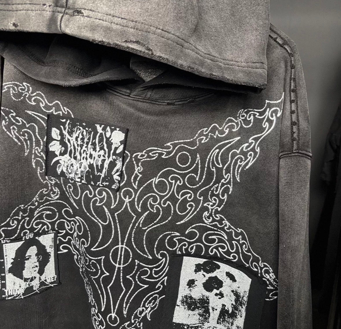 MELANIN Wash Gradation Hoodie