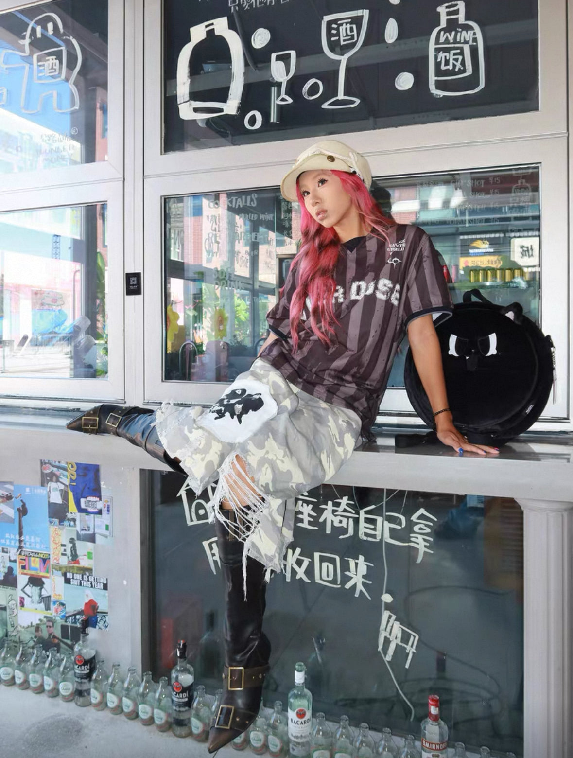 Savage Growth World Print Shirt