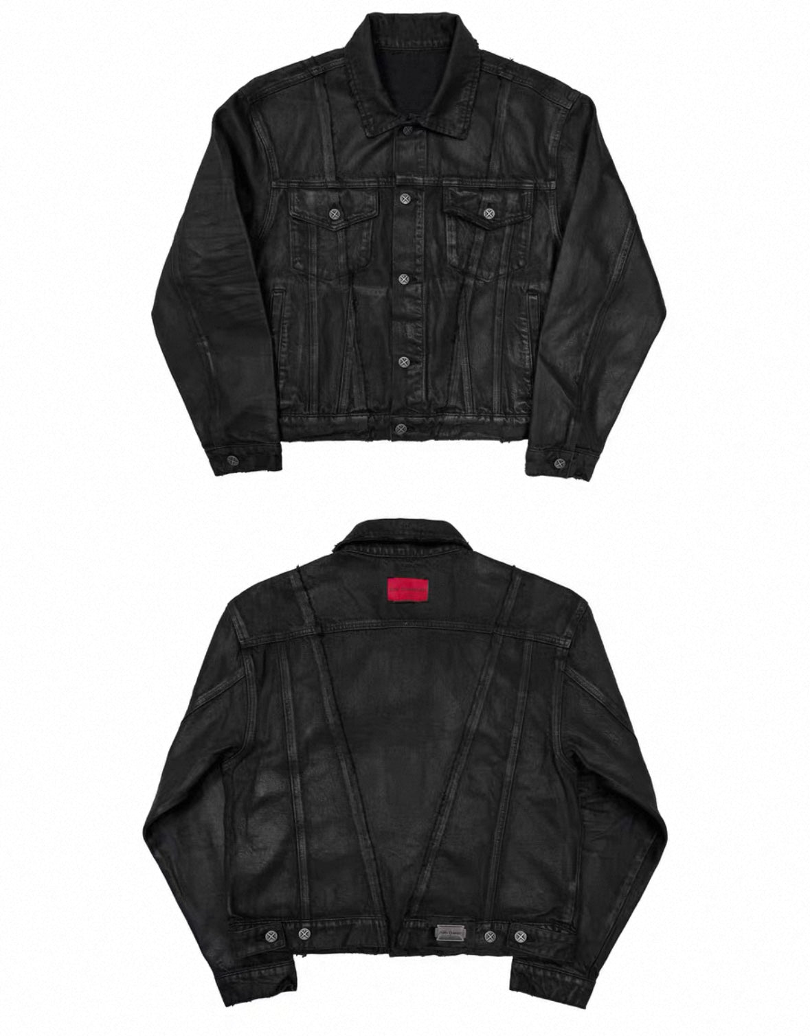 EODUP Wax Denim Jacket