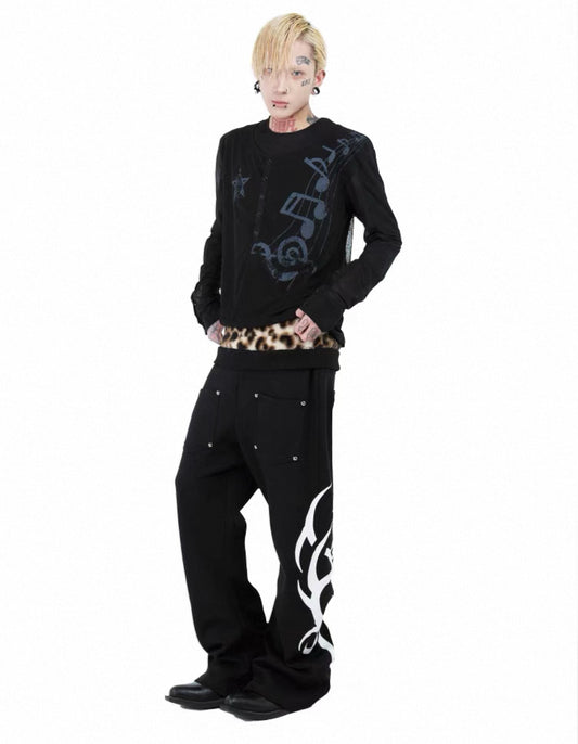 DETW Double Waist Pants