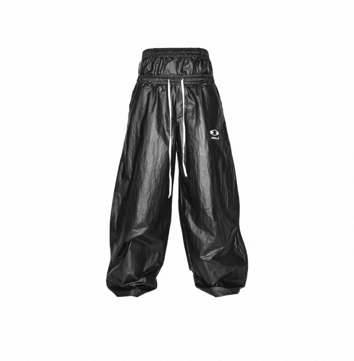 LOSECONTROLEDGE Double Waist Wide Pants