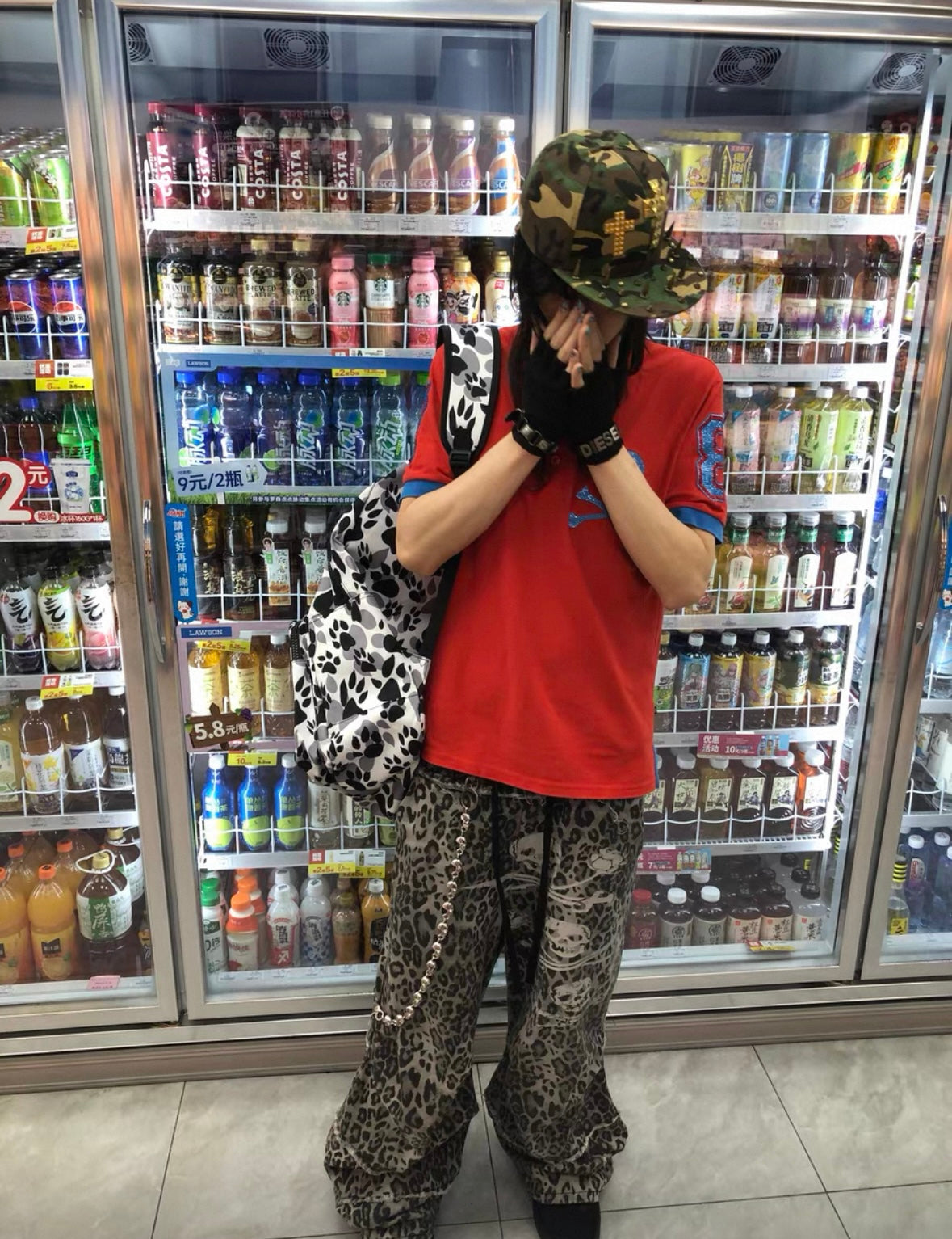 NIGHTLAB Leopard Pants