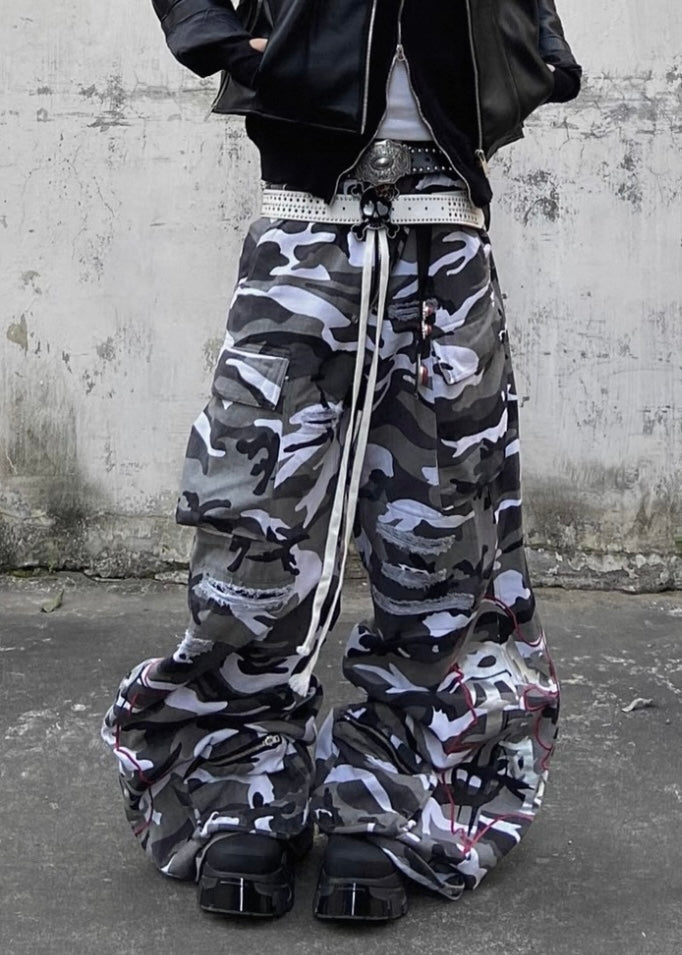 RYE CHASIN Camo Cargo Pants
