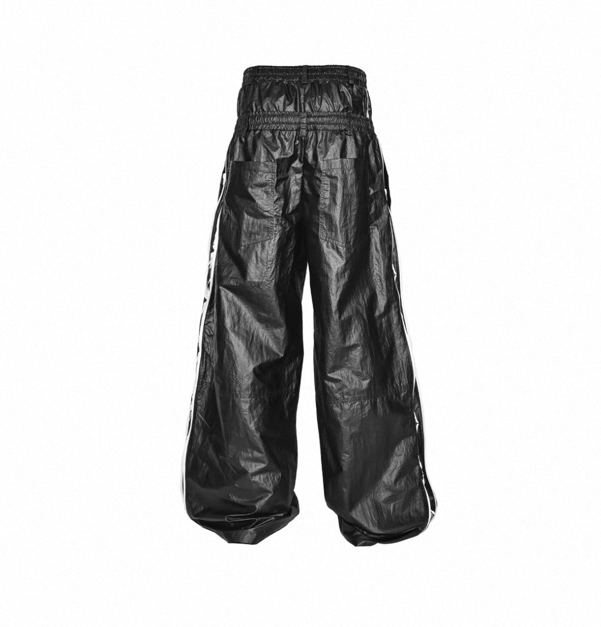 LOSECONTROLEDGE Double Waist Wide Pants