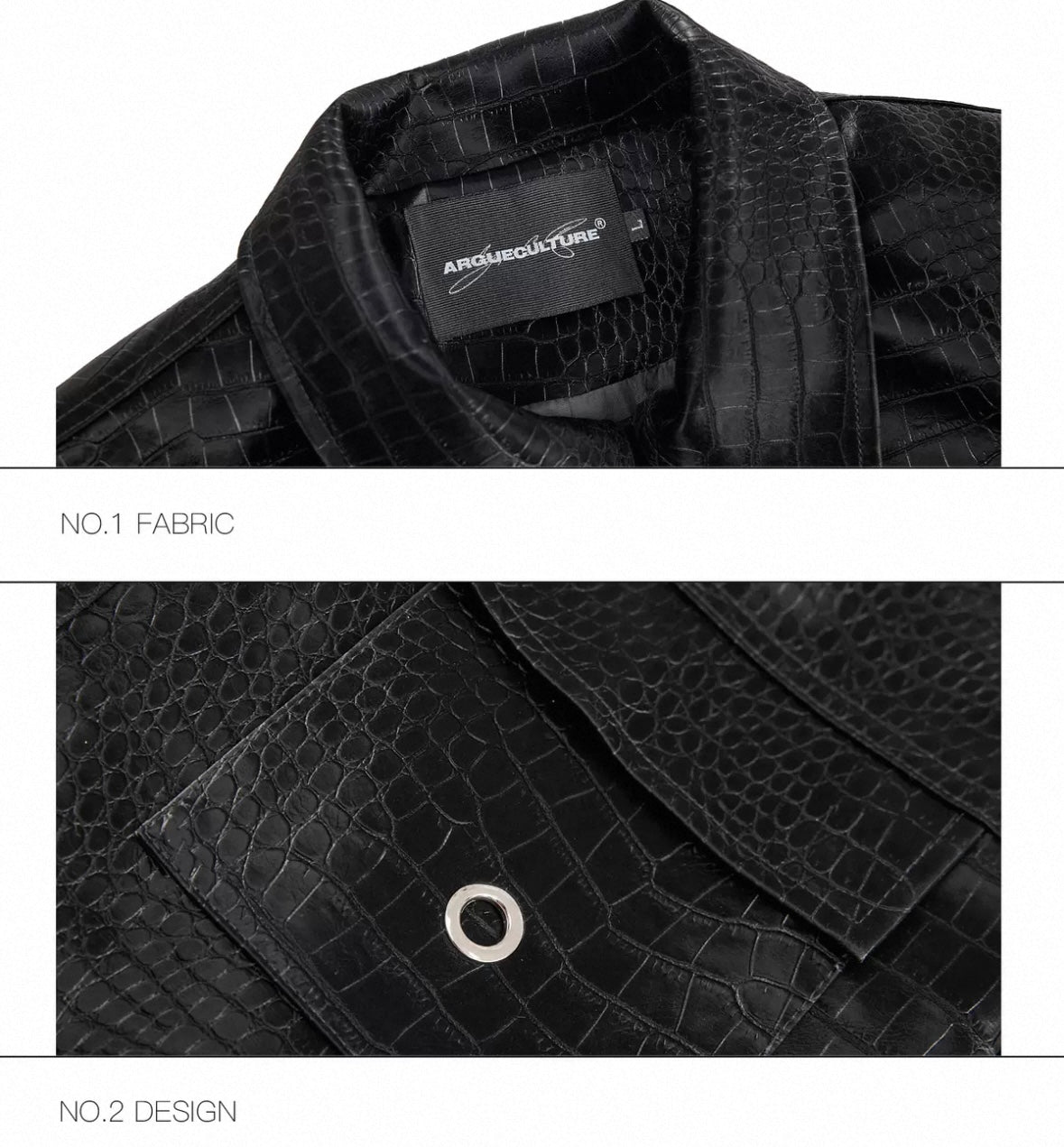 STARTEXCEEDEND PU Leather Jacket