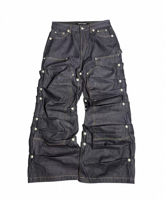 RYE CHASIN Studs Denim Pants