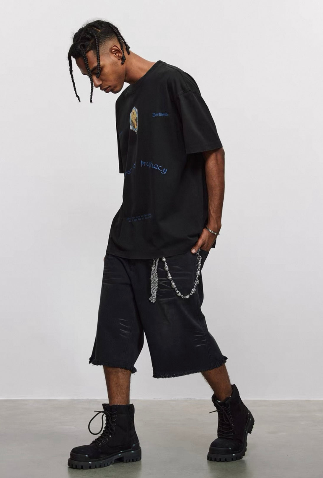 ANTIDOME Wash Half pants