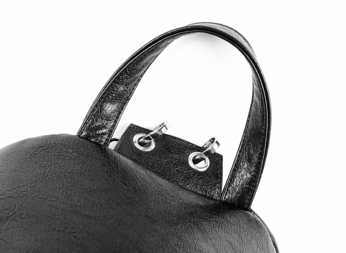 Distressed Cross Double-Shoulder Bag