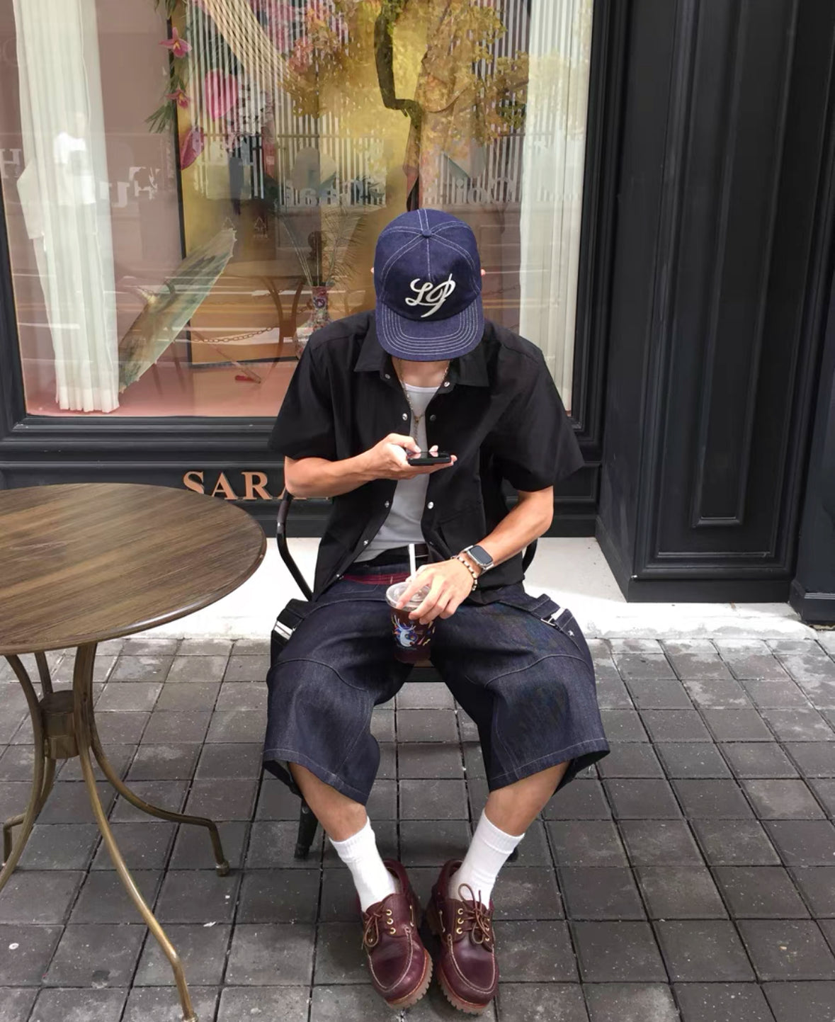 DND4DES Denim Half pants