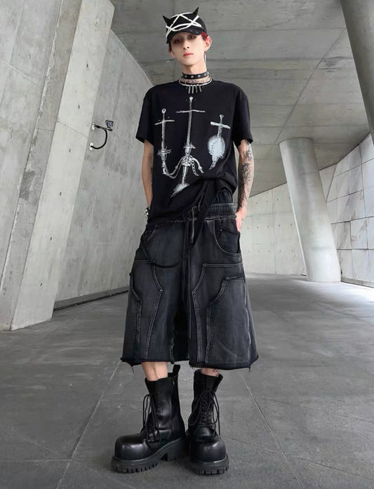 DND4DES Double waste Half pants