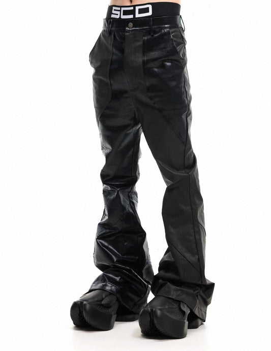 SCD CROWD Patch Work Slim Fit Pants