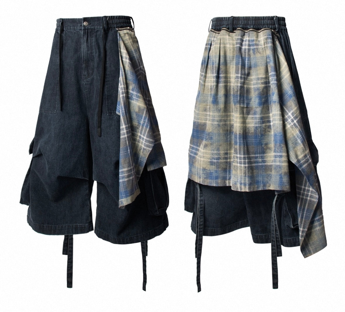 RELABEL Long Half Pants