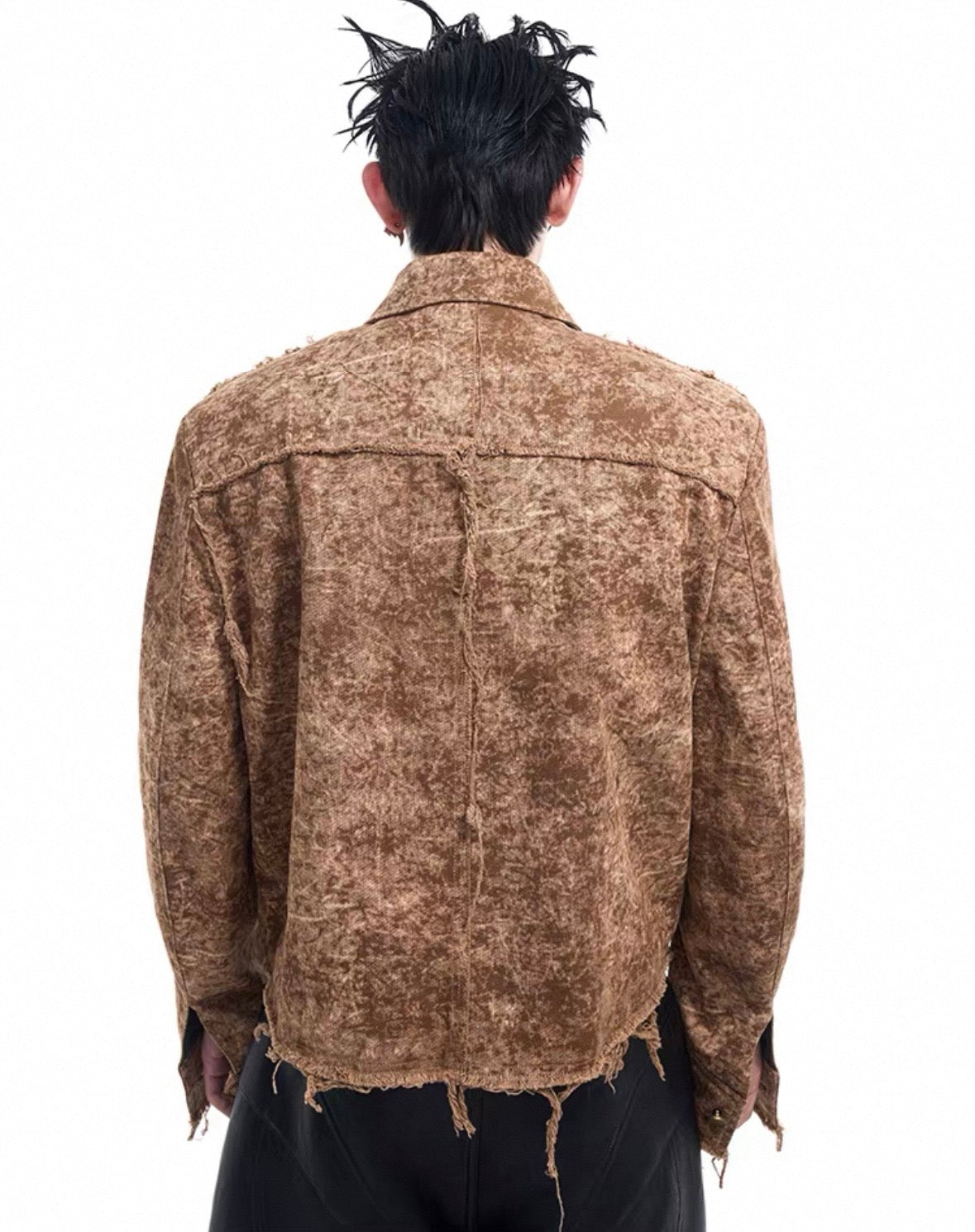 STARTEXCEEDEND Wasteland Distressed Jacket