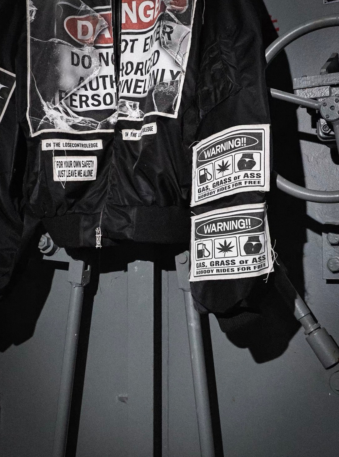 LOSECONTROLEDGE Bomber Fit MA-1