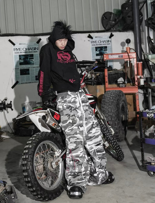 RYE CHASIN Camo Cargo Pants
