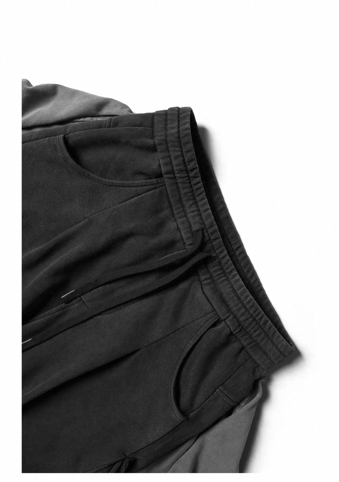 RELABEL Layered Long Half Pants