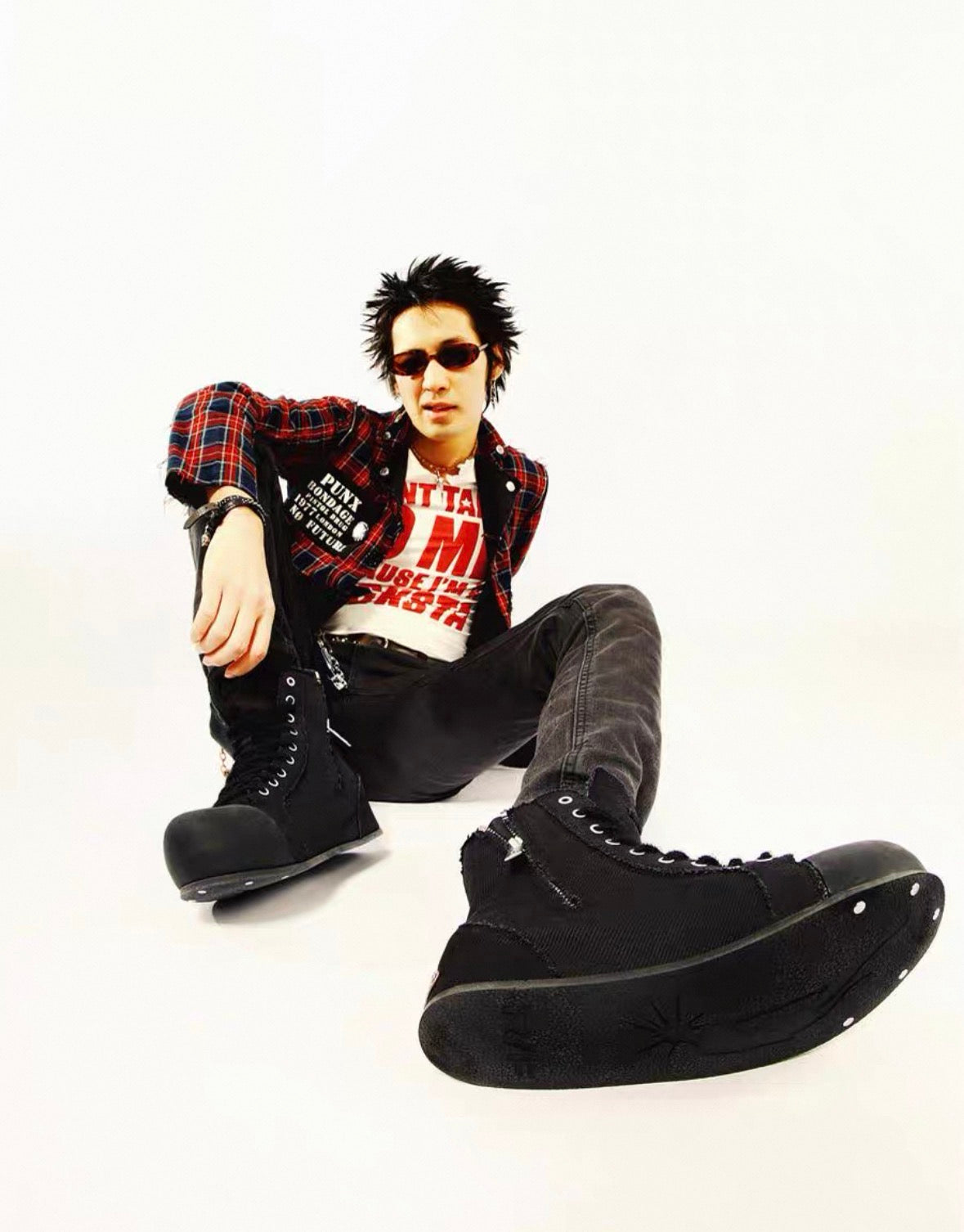 ROCKSTA×F.V.V.O High Cut Platform Shoes